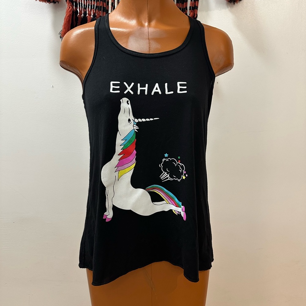 Bella Canvas Black Unicorn Tank Top